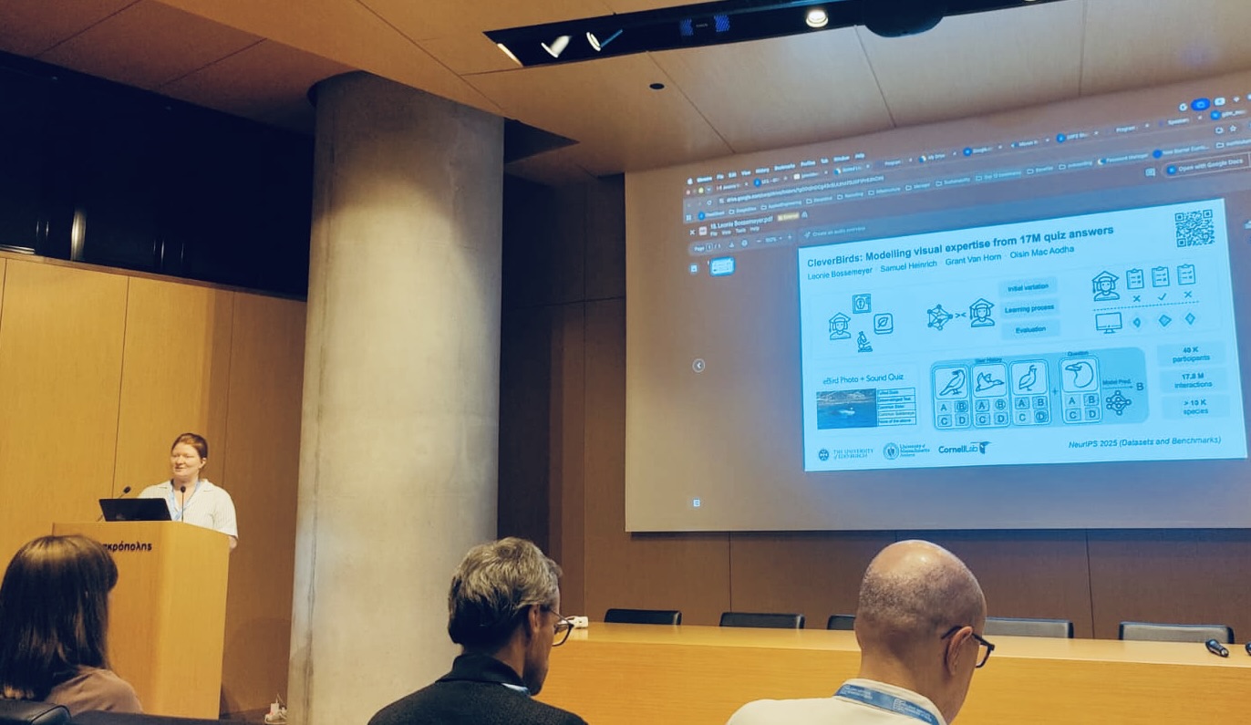 Presenting at the AI for Science summer school in Athens